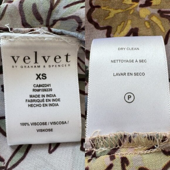 VELVET • Priscilla Printed Boho Dress in Buttercup - Picture 12 of 16